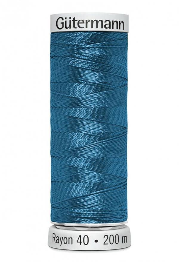 Gutermann No 40 Sulky Rayon Embroidery Thread 200m Rayon Thread Suitable For Embroidery