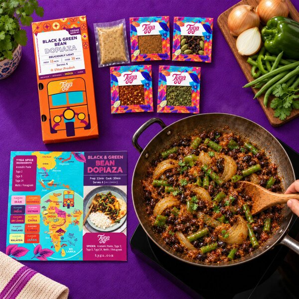 Tyga Foods Black & Green Bean Dopiaza