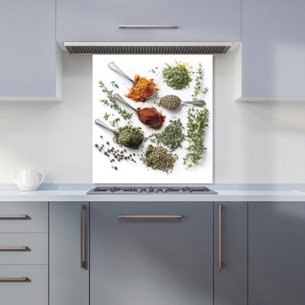 Warren Reed - Designer Herbal Essence in Spoons Kitchen Splashback