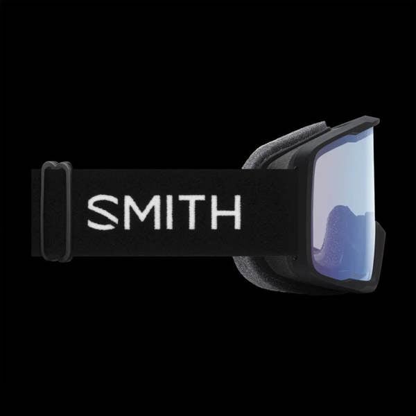Smith Ski Goggles Tribute 0JX/ZF Black Blue Sensor Mirror