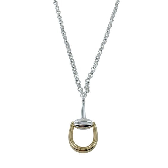 Reeves & Reeves Supersize Half Snaffle Necklace