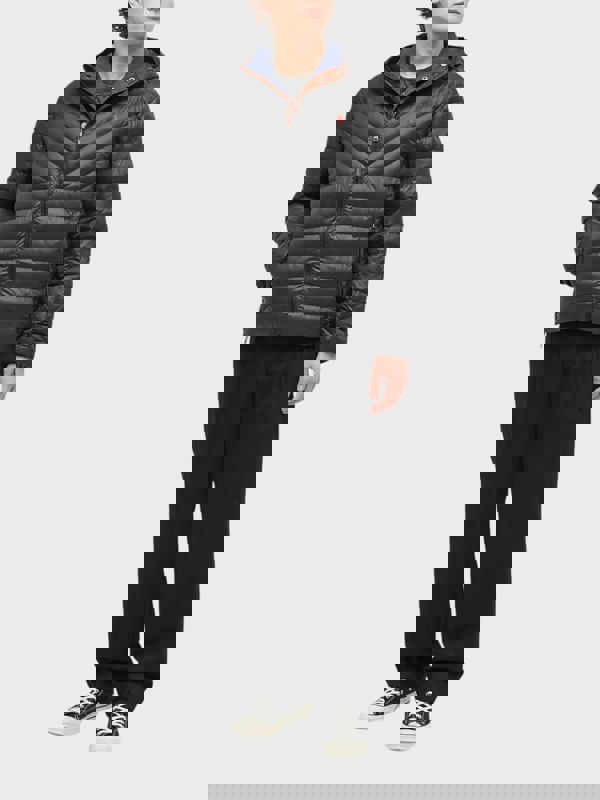 Ralph Lauren Polo Ralph Lauren Men's Terra Chevron Insulated Hooded Jacket Polo Black