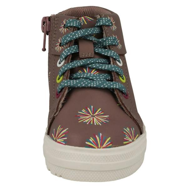 Clarks Girls Clarks Casual Thick Soled Boots Nova Pom
