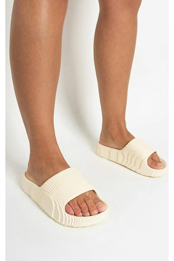 Nancie Open Toe Breathable Sandals - Bone White