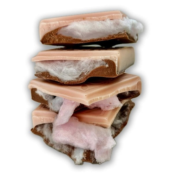 CHOC ON CHOC CandyFloss Filled Chocolate Bar