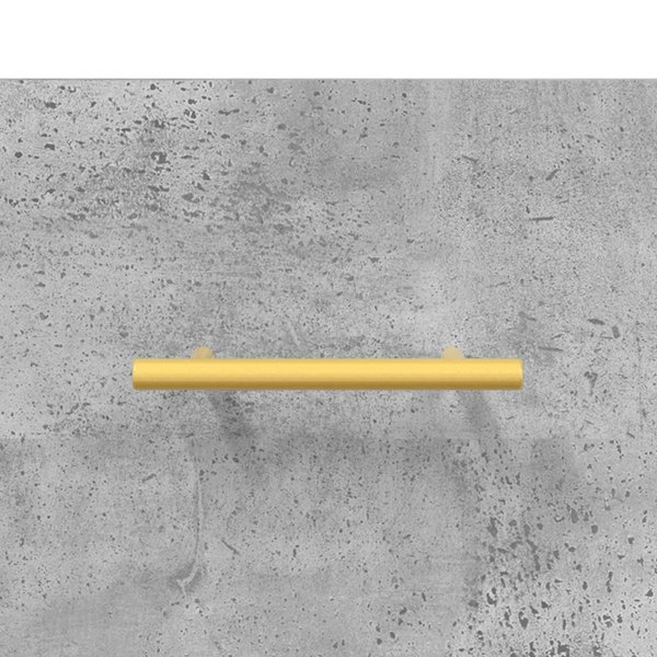 Berkfield Highboard Concrete Grey 34.5x34x180 cm Engineered Wood