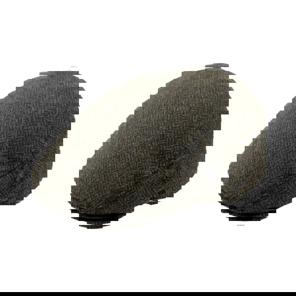 Carlyle Heath & Co. Carlyle Heath Jumbo Herringbone Flat Cap