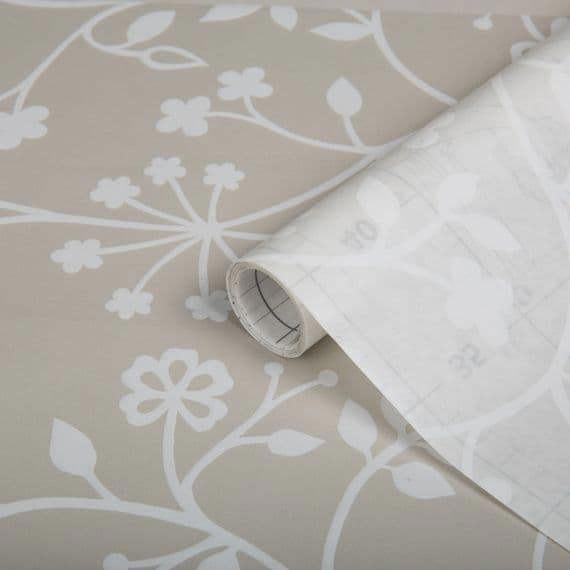 D-C-Fix Static Cling Window Film Tord White 45cm x 1.5m  F338-0013