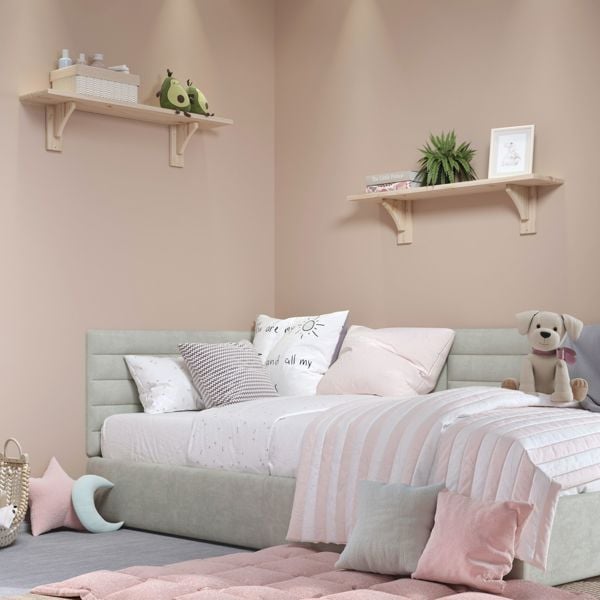 Core Products Complete Shelf Kit, Solid Pine Unfinished Board & 2 Brackets