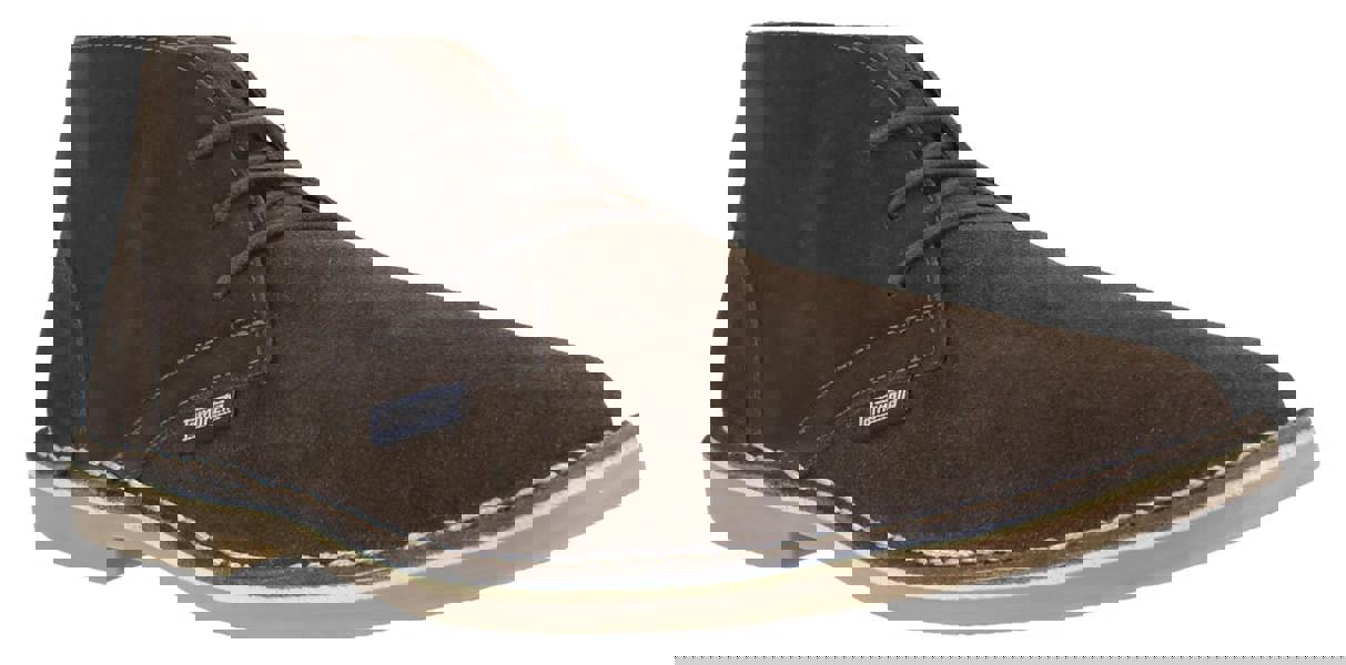 Lambretta Chiswick Mens Classic Lace Up Suede Desert Ankle Boots