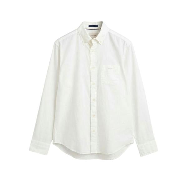Gant Mens Fit Archive Button-Down Shirt - Cream - 