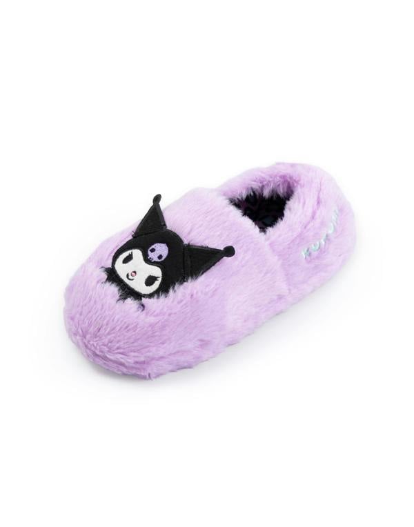 Hello Kitty Girls Purple Kuromi Slip On Loafer Slippers