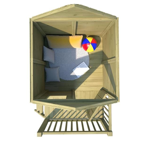 Soulet Winny Platform Playhouse with Veranda 6 x 5