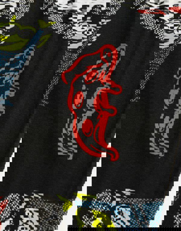 Disney Mens Black Toy Story Short Sleeve Long Leg Pyjama Set