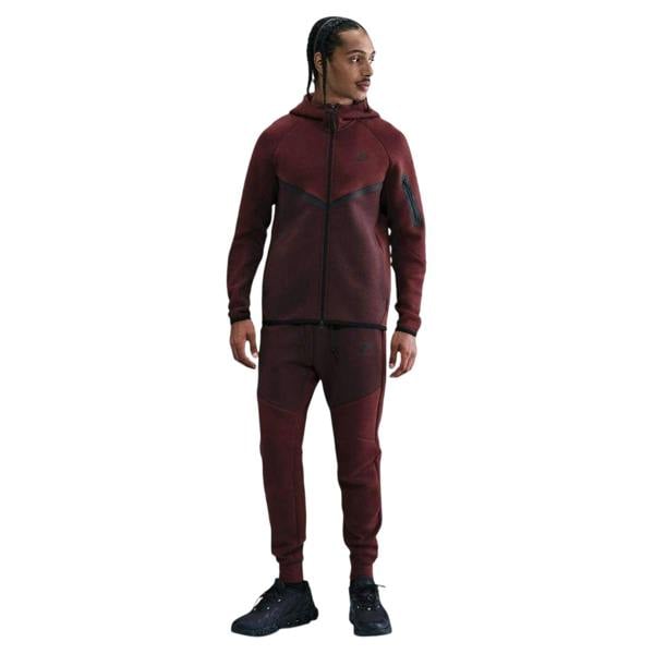 Nike Mens Tech Tapered Joggers - Red/Black - 