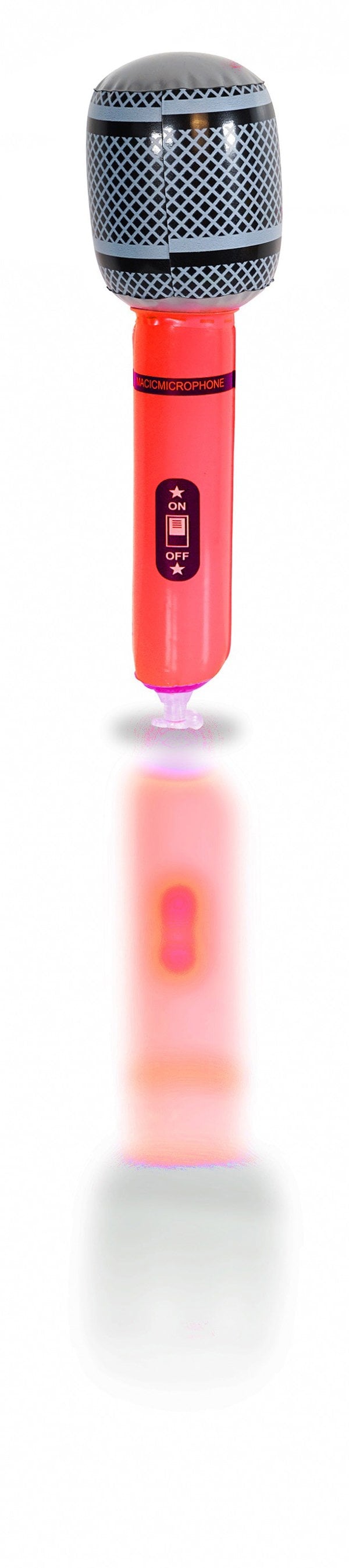 Cheetah Party Inflatable 20cm Microphone