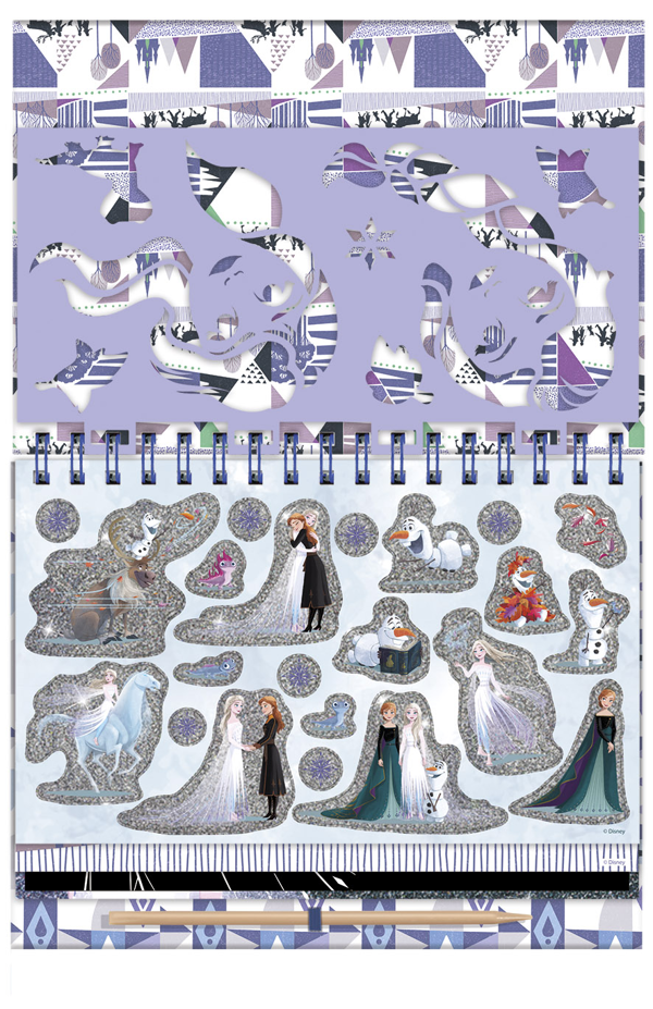 Totum Disney Frozen Scratchbook