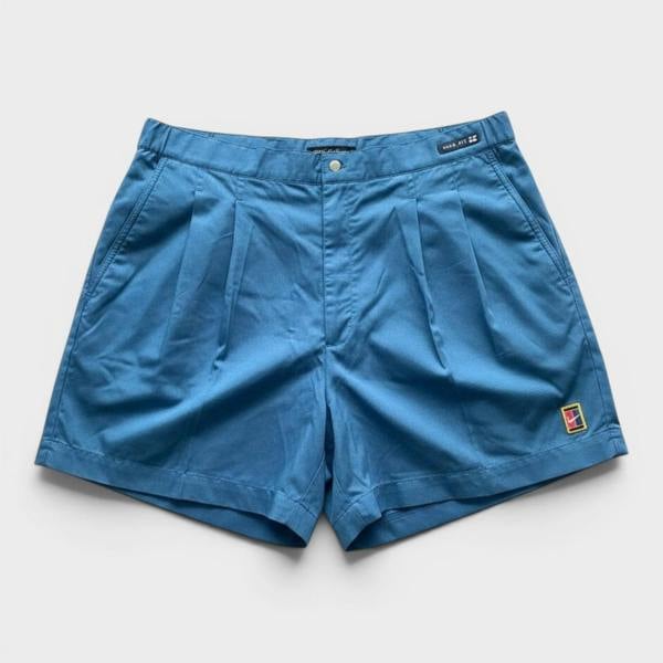 Nike Classic Logo Court Shorts Teal Blue