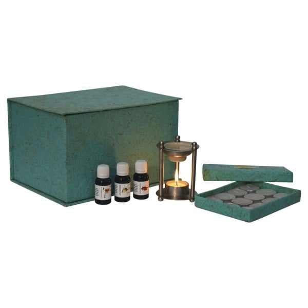 Artisan Furniture Nickle Oil Burner Set (Summer)