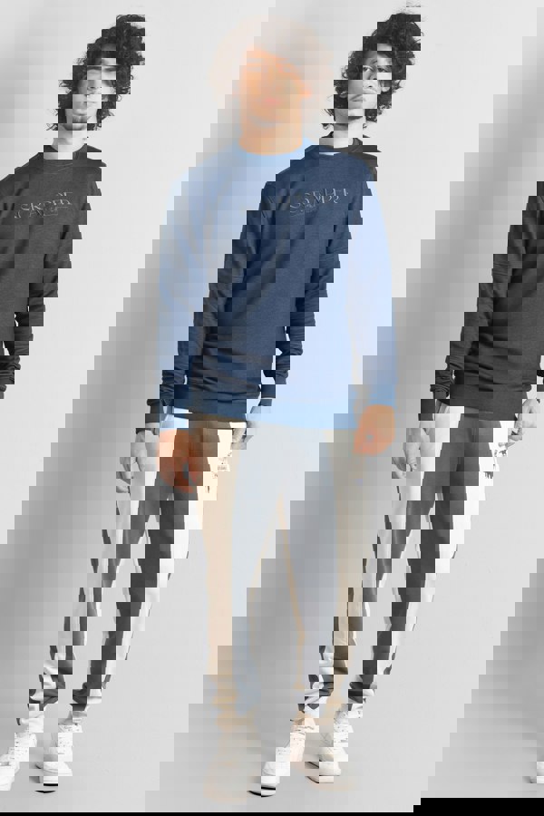 ENORSIA Heavy Pique Terry Crew Neck Sweatshirt