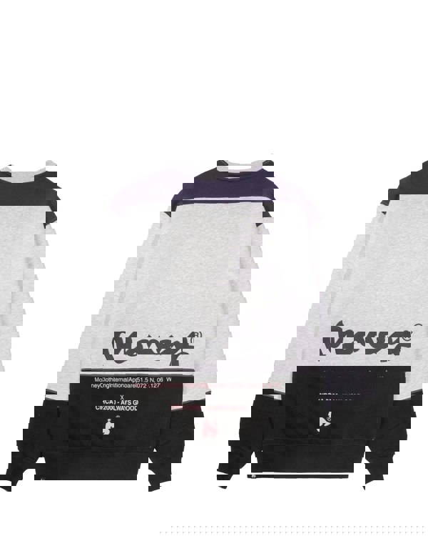 Money Chop Sig Player Crew Grey Melange