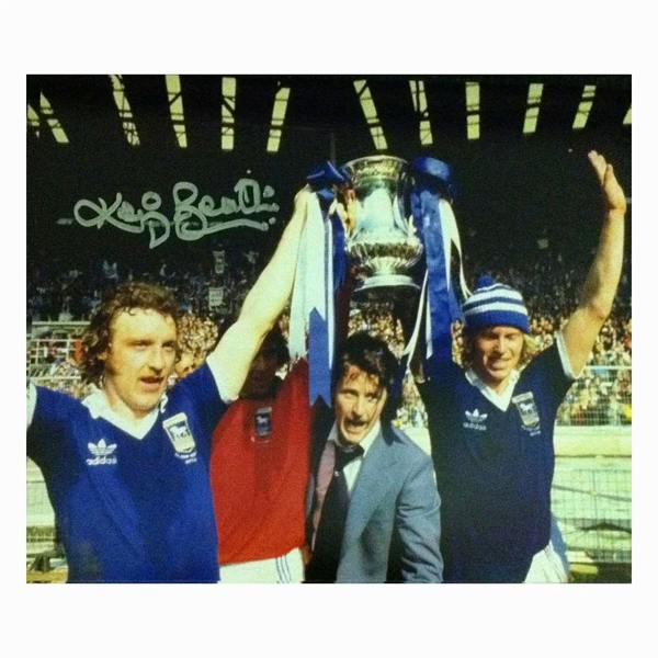 Kevin Beattie Signed photo. — Standard Framing