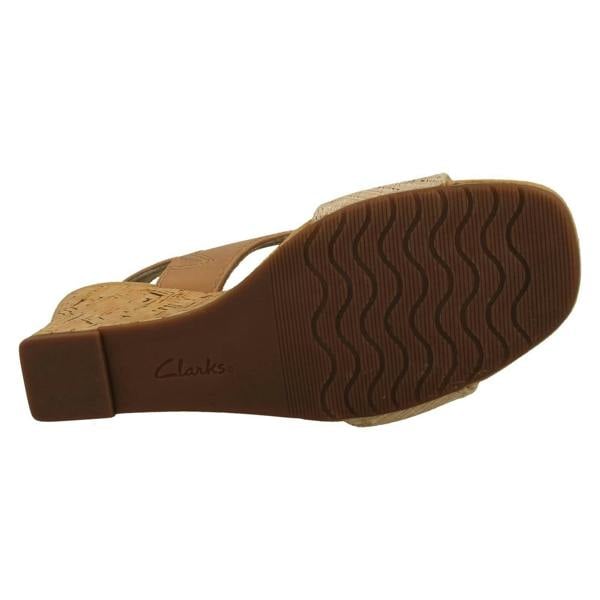 Clarks Ladies Clarks Wedge Heeled Strappy Sandals Kyarra Faye