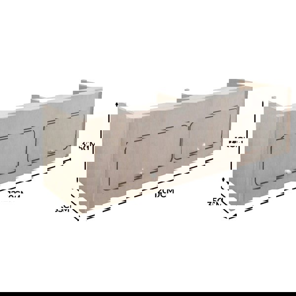 Monstershop Overhead Camper Cabinet – 120cm x 35cm x 35cm