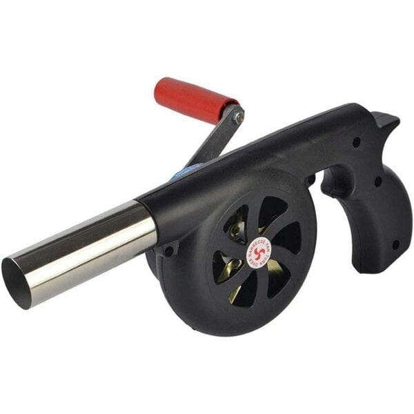 Dyzi Manual Hand Crank BBQ Fan Air Blower Portable Grill Fire Starter