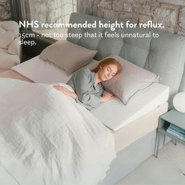 Memory Foam Bed Wedge - Acid Reflux Snoring pillow