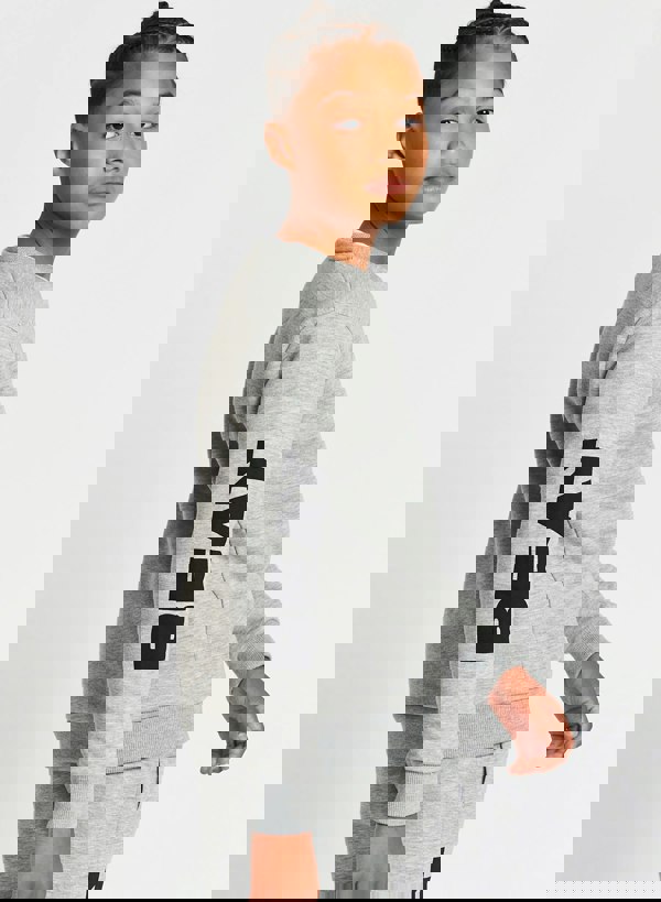 Beat Boyz Club Neutron Crew Sweat Top - Grey Marl