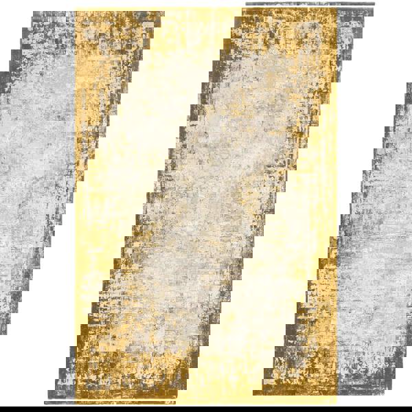 Asiatic Kuza Border Gold Rug