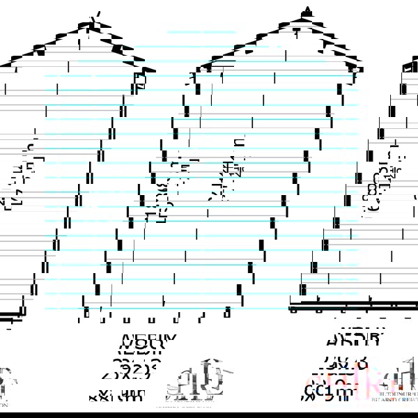 Shire Avesbury 8x8 Log Cabin 19mm interlock  Cladding - Best Shed