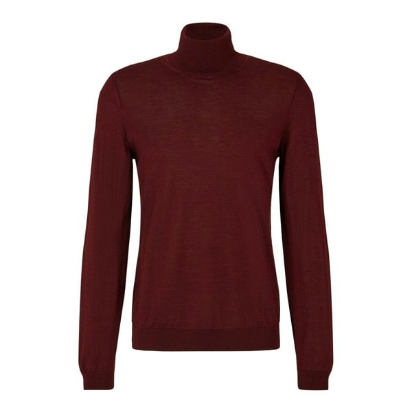Boss Mens Musso-P Jumper - Red