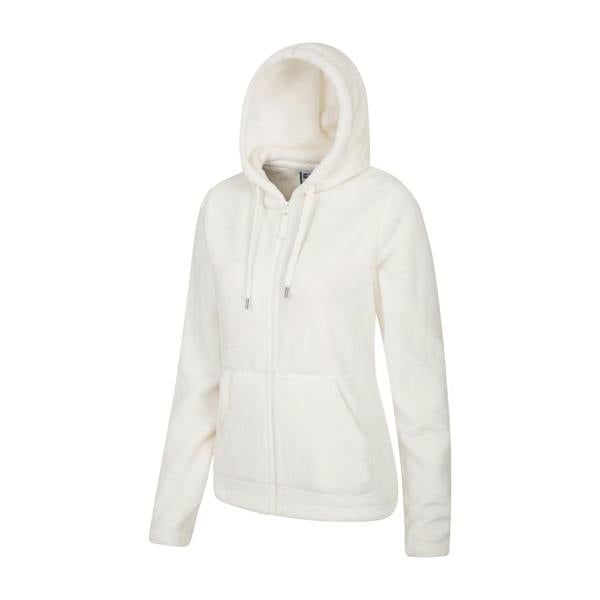 Mountain Warehouse Womens/Ladies Snaggle Fleece Hoodie - Cream - 