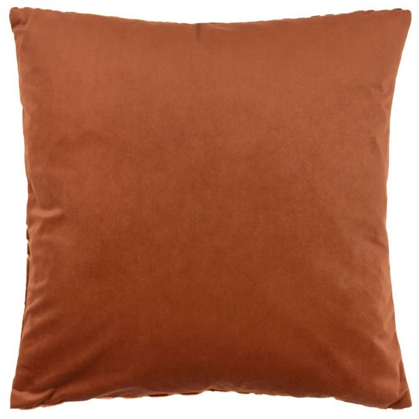 Paoletti Evoke Cut Cushion Cover - Brick Red