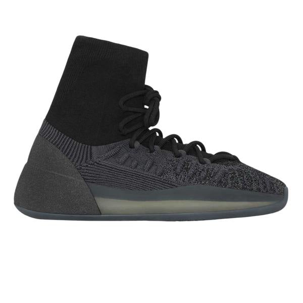 Yeezy Mens Yeezy Knitted High-top High Top Trainers - Slate/Onyx - 