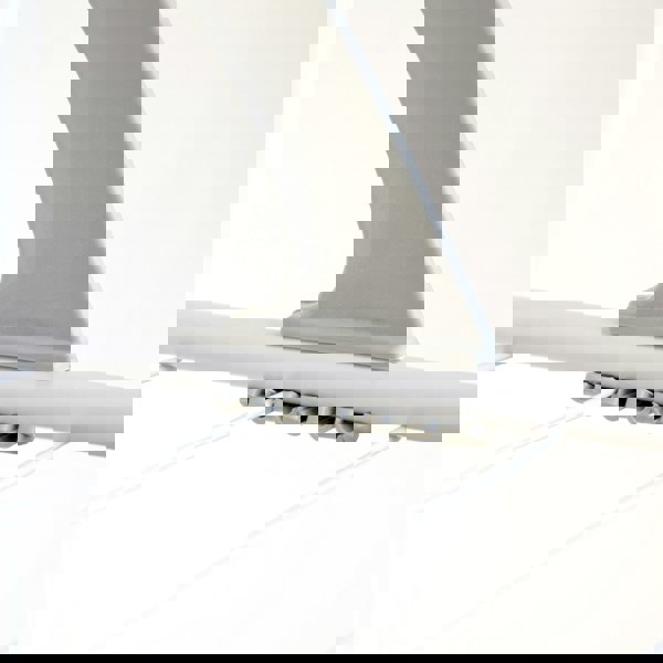 JVL Over Door Radiator Clothes Drying Airer-3M, White