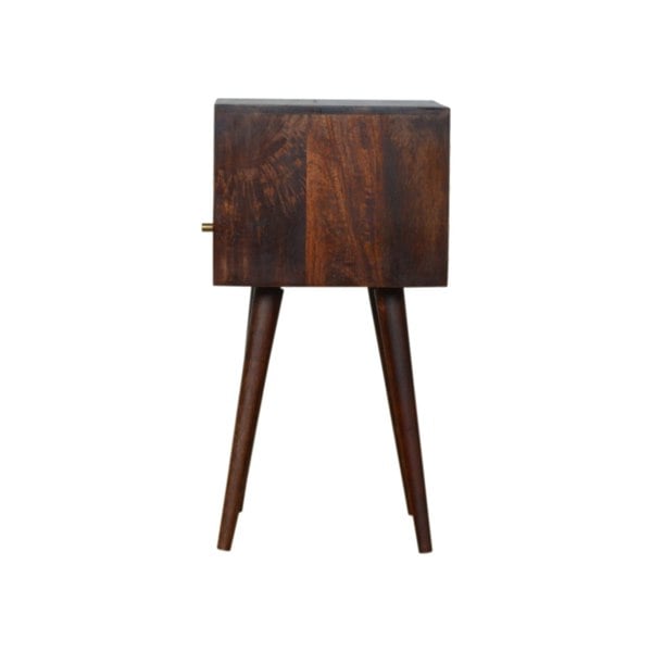 Artisan Furniture Solid Wood Mini Cherry Bedside Table
