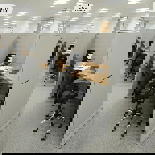 TRL Furniture Staved Oak Office Desk