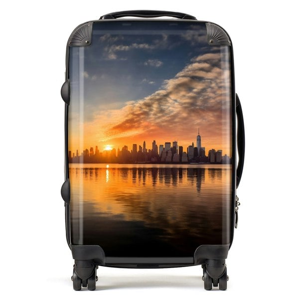 Warren Reed New York At Sunrise Suitcase