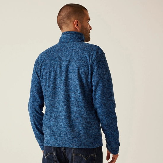 Regatta Mens Thornly Full Zip Fleece - Navy Marl