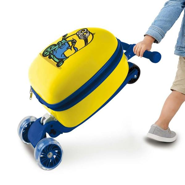Berlinger Haus Scooter Suitcase Yellow Blue BH8962