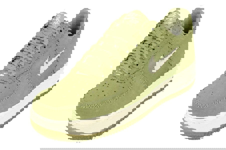 Nike Air Force 1 Low Retro Mens Trainers Dv0785  300 - Oil Green Summit White 300 - Photo 0