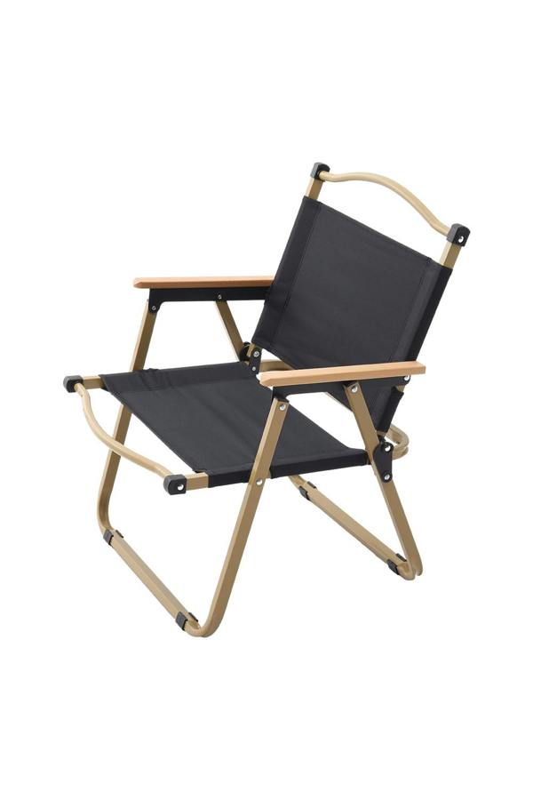 Living and Home Portable Folding Camping Chair with Armrests