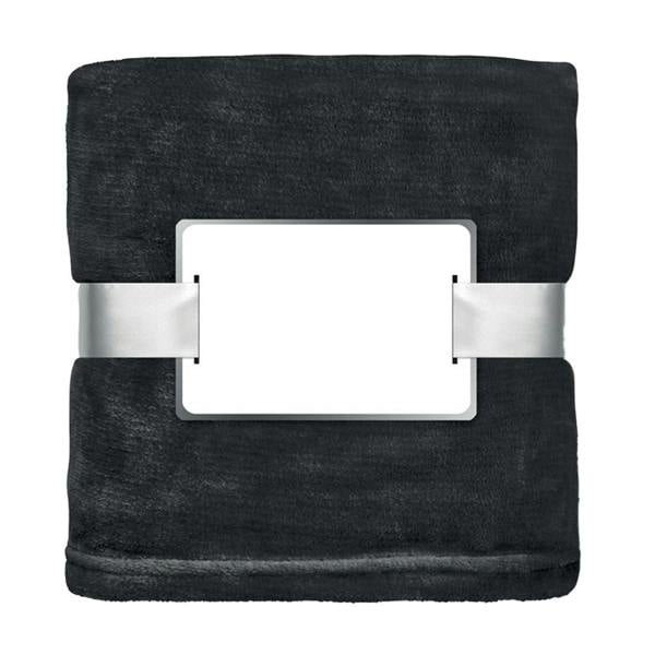 MidOcean Davos Flannel Blanket - Black - 
