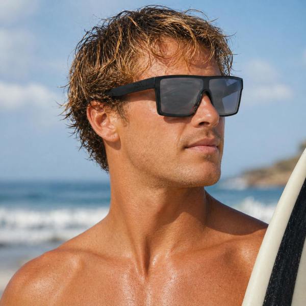 Dirty Dog WEREWOLF - Black with Polarized Grey Lens