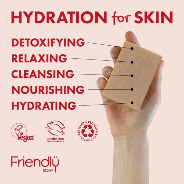 Friendly Soap 3 Pack - Natural Soap - Rose Geranium