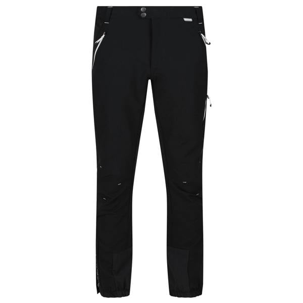 Regatta Mens Mountain Walking Trousers - Black/Black - 