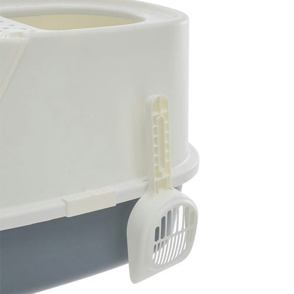 Lifeideas Large Hooded Cat Litter Box with Scoop Living and Home